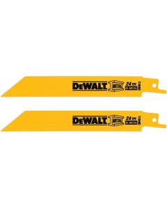 DWTDW4813 image(0) - Recip Saw Blade 6" 24TPI 5pk