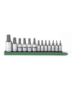 KDT80725 image(0) - 13PC TORX TAMPER PROOF SOCKET SET