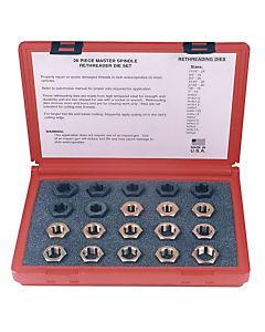 KAS2599 image(0) - RETHREADER SPINDLE DIE SET 20PC