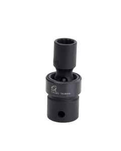 SUN214UZ image(0) - 1/2" Dr 7/16" 12 Point Universal Impact Socket