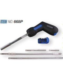 CAL668P image(0) - PISTOL GRIP LED SCREWDRIVER BUNDLE SET