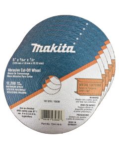 MAK724116-A-25 image(0) - 5" SUPER THIN METAL CUT OFF WHEEL 25/PK