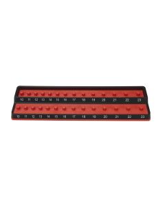 MTSPSH50M-RED image(0) - 1/2" Metric Peg Socket Holder - Red