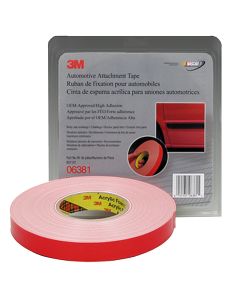 MMM6381 image(0) - FOAM DOUBLE SIDED TAPE 7/8 X 20YD (WHITE)