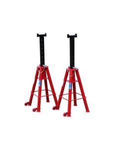 DYOHT512003 image(0) - 12 TON TALL JACK STANDS W/ WHEELS (1 PR)