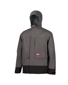 MLW310G-3X image(0) - 2.5 LAYER RAIN SHELL (GRAY) 3X