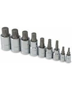 JSP60968 image(0) - 9PC TRIPLE SQUARE SOCKET SET