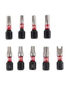 MLW48-32-4620 image(1) - Milwaukee Tool SHOCKWAVE Impact Security Insert Bit Set - 9PC