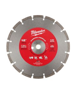 MLW49-93-7935 image(0) - Milwaukee Tool 12" Diamond Premium Segmented