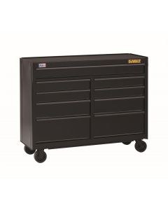 DWTDWST25292 image(0) - 9-Drawer Rolling Cabinet, 52 in., Black