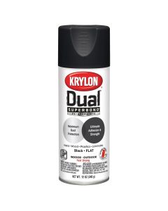 DUP8831 image(0) - Superbnd Paint Primer Flat Black 12 oz.