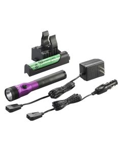 STL75482 image(0) - Streamlight Stinger LED HL High Lumen Rechargeable Flashlight - Purple