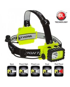 BAYXPP-5456G image(0) - BAYCO NIGHTSTICK CREE LED HEADL AMP WHITE AND RED LED'S HI-VIZ GREEN BASE