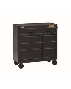 DWTDWST24190 image(0) - 9-Drawer Rolling Cabinet, 41 in., Black