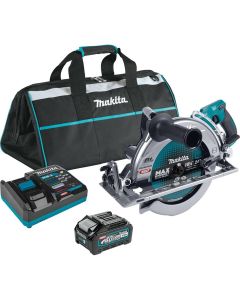 MAKGSR02M1 image(0) - 40V max XGT® Brushless Rear Handle 10-1/4" Circular Saw Kit, AWS® Capable, bag, with one battery (4.0Ah)