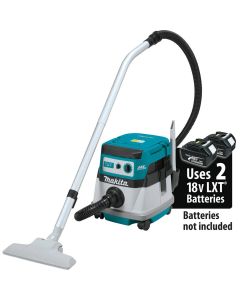 18V X2 (36V) LXT® Lith-Ion Brushless Cordless 2.1 Gallon Wet/Dry Dust Extractor/Vacuum (Tool Only)