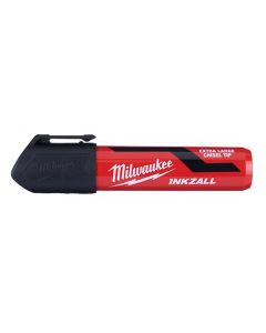 MLW48-22-3265 image(1) - Milwaukee Tool INKZALL (12) Extra Large Chisel Tip Black Marker