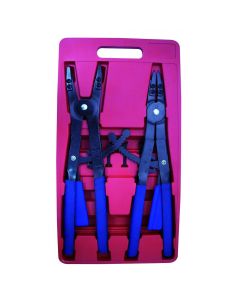 AST9402 image(0) - SNAP RING PLIER SET 2PC 16" LG BLUE HANDLE