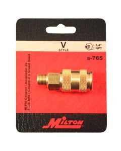 MILS-765 image(0) - HI-Flo V-Style 'A,M,V' 1/4" MNPT Brass B