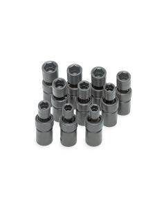 SKT34351 image(0) - SOCKET SET IMPACT FLEX 1/2IN. DR 10PC MET STD 6 PT