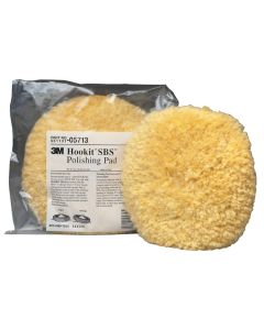 MMM5713 image(0) - 3M™ Wool Polishing Pad, 9 in., Yellow