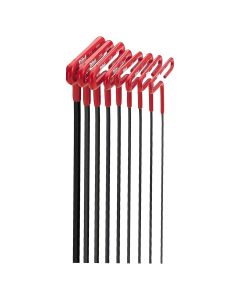 EKL53198 image(0) - HEX KEY SET 8 PC T-HANDLE 9IN. SAE 3/32-1/4IN.CUSH