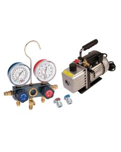 FJCKIT6M image(0) - Vacuum Pump and Gauge Set