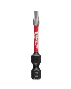 MLW48-32-4783 image(0) - Milwaukee Tool SHOCKWAVE 2" Power Bit Torx T15 (25 Pk)