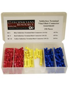 TMROPK200 image(0) - Vinyl Butt Connector Assortment (150 Pcs)