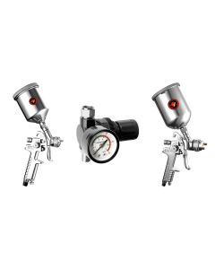 WLMM503 image(0) - 2pc HVLP Spray Gun Kit