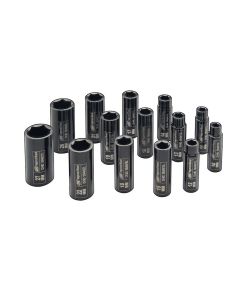 IRTSK4M14LN image(0) - 14 Piece 1/2" Drive Metric Universal Socket Set