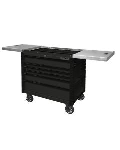 EXTEX4106TCSMBBK image(0) - 41 in. 6-Drawer Slide Top Tool Cart, Matte Black