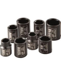 IRTSK3C8N image(0) - 3/8" Drive Combo SAE and Metric Set, 8 Piece