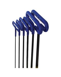 EKL55166 image(0) - HEX KEY SET 6 PC T-HANDLE 6IN. METRIC 2-6MM CUSH