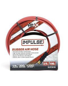 BLBT38100 image(0) - BluBird Air Hose RAV 3/8 in. x 100 ft. Rubber