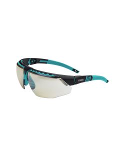 UVXS2884 image(0) - Uvex Avatar Glasses Blk/teal, Ref 50 Hc