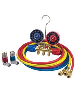 ROB45111 image(0) - Gauge Set A/C 72 134a hose and couplers