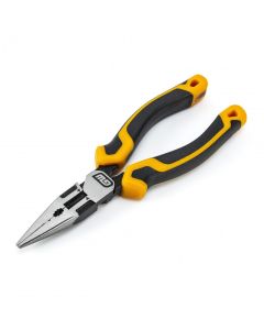 KDT82176C image(0) - 6" Long Nose Plier Cushion Grip; Pitbull Pliers