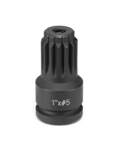 GRE4011A image(0) - 1IN F x #5 Spline M Adapter w/ Lock Button