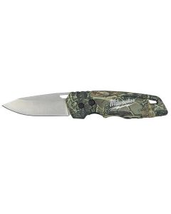 MLW48-22-1524 image(0) - Milwaukee Tool FASTBACK Camo Folding Knife