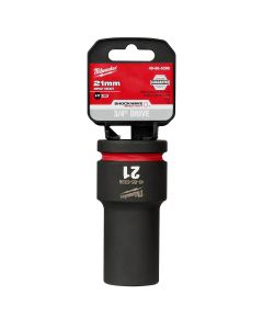 MLW49-66-6396 image(0) - SHOCKWAVE Impact Duty™ 3/4"Drive 21MM Deep 6 Point Socket