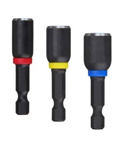 MLW49-66-4561 image(0) - 3-PC SHOCKWAVE 1-7/8" MAGNETIC NUT DRIVER SET