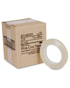 MMM6303 image(0) - LINE TAPE FINE SCOTCH 1/2" X 60YDS 1EA