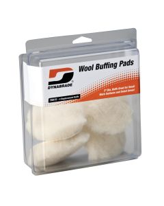 DYB76015 image(0) - 3" Synthetic Wool Pads (Four in clear pkg.)