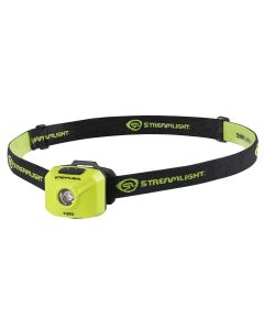 STL61430 image(0) - Streamlight QB Compact USB Rechargeable Spot Beam Headlamp - Yellow