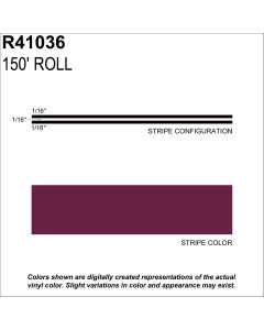 SHR41036 image(0) - MS, 3/16" X 150'; Burgundy