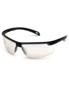 PYRSB8680DT image(0) - Pyramex Safety - V2G - Black Frame/Indoor/Outdoor Mirror Anti-Fog Lens  , Sold 12/BOX