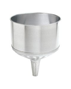 PLW75-004 image(0) - FUNNEL METAL W/SCREEN 8QT 9-1/2" DIAMETER