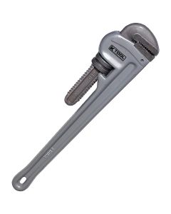 KTI49118 image(0) - K Tool International Aluminum Pipe Wrench 18&rdquo;