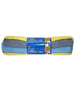 CRD40062 image(0) - 8 pk Microfiber Towel 14x14 (80/20 Blend)